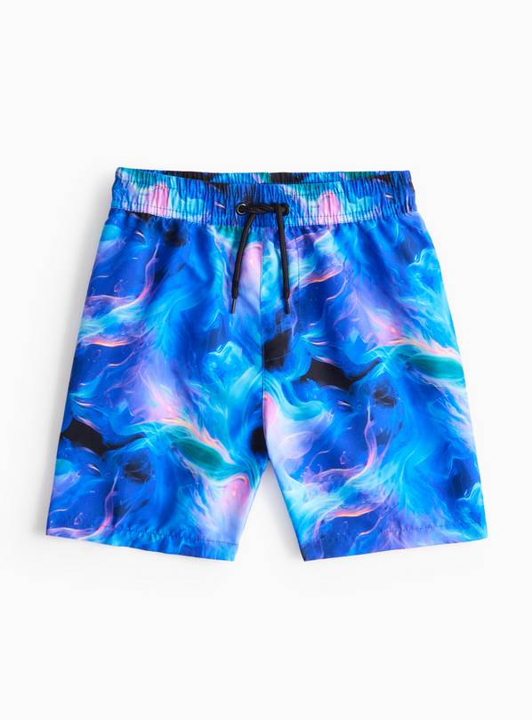Blue Marble Swim Shorts 4 years